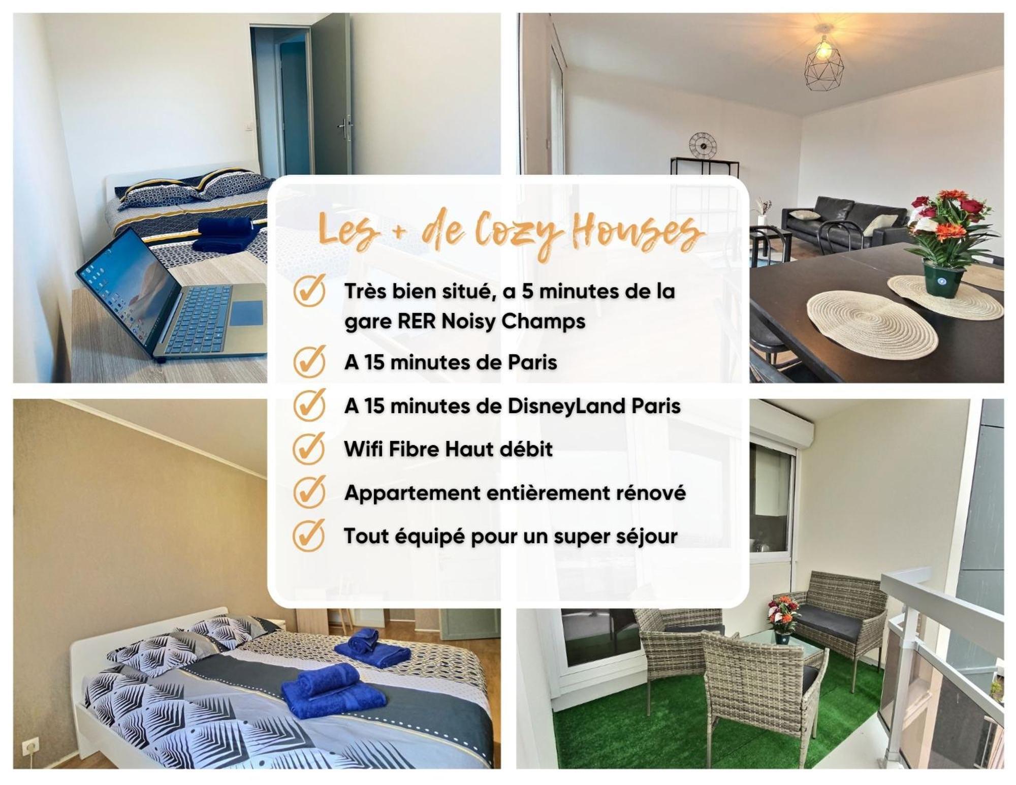 L'Appart Passerelle Paris Et Disney - Cozy Houses نْوازي لو جْرا المظهر الخارجي الصورة